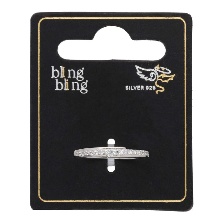 Prstan 925 Srebro s Kristali