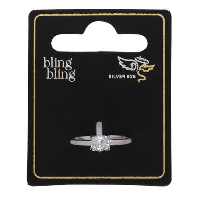 Prstan 925 Srebro kristal - Fraktal