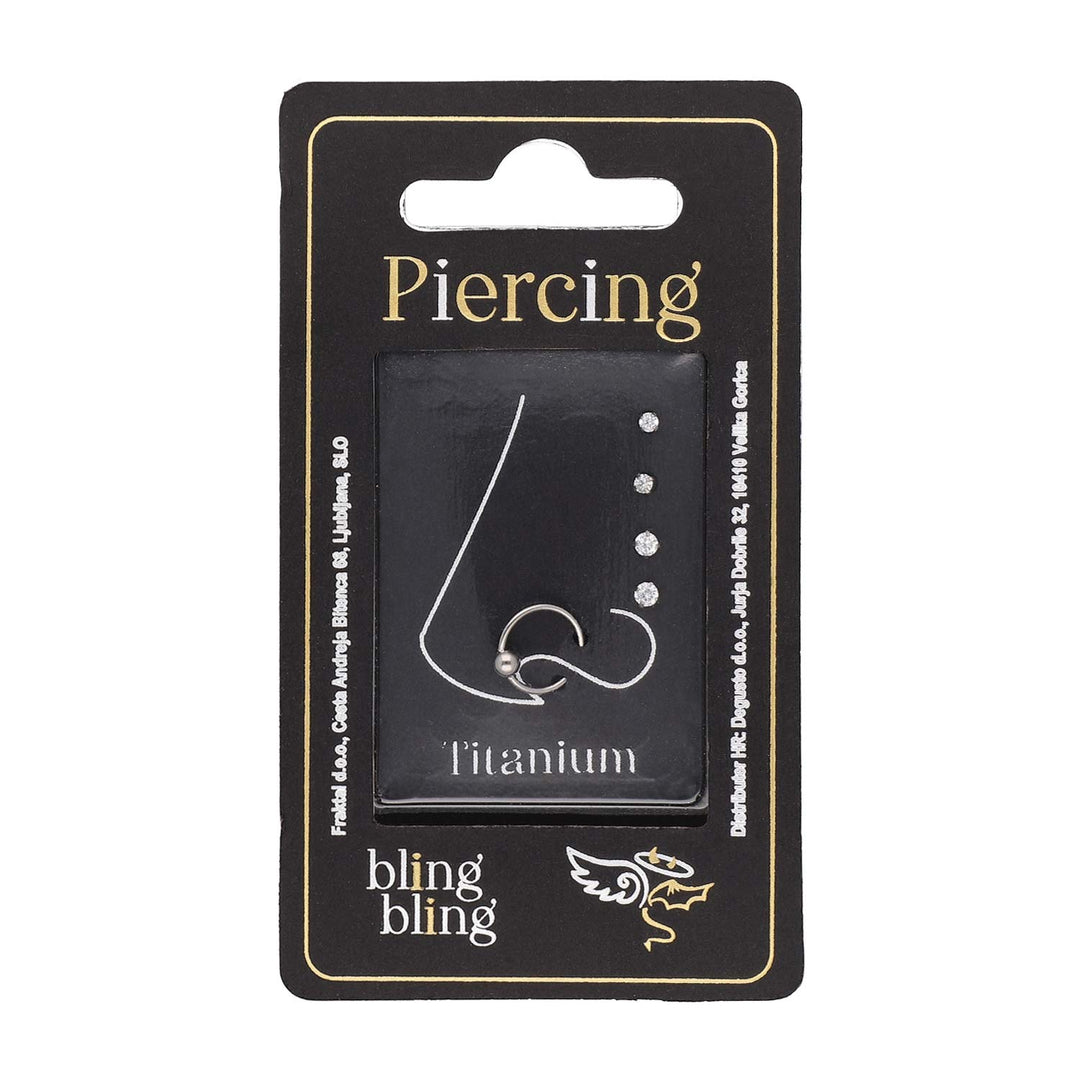 Piercing za Nos iz Titana 5 Kos