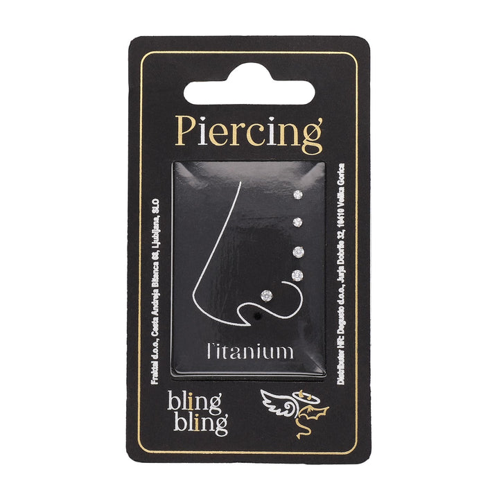 Piercing za Nos iz Titana 5 Kos