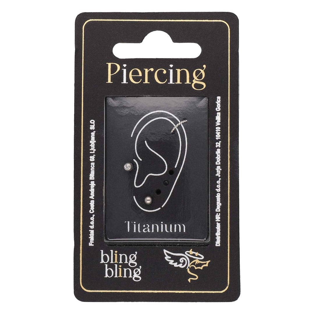 Piercing za Ušesa iz Titana
