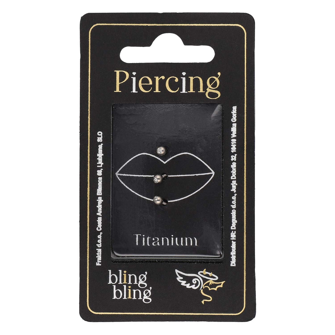 Piercing za Ustnice iz Titana