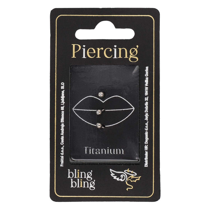 Piercing za Ustnice iz Titana