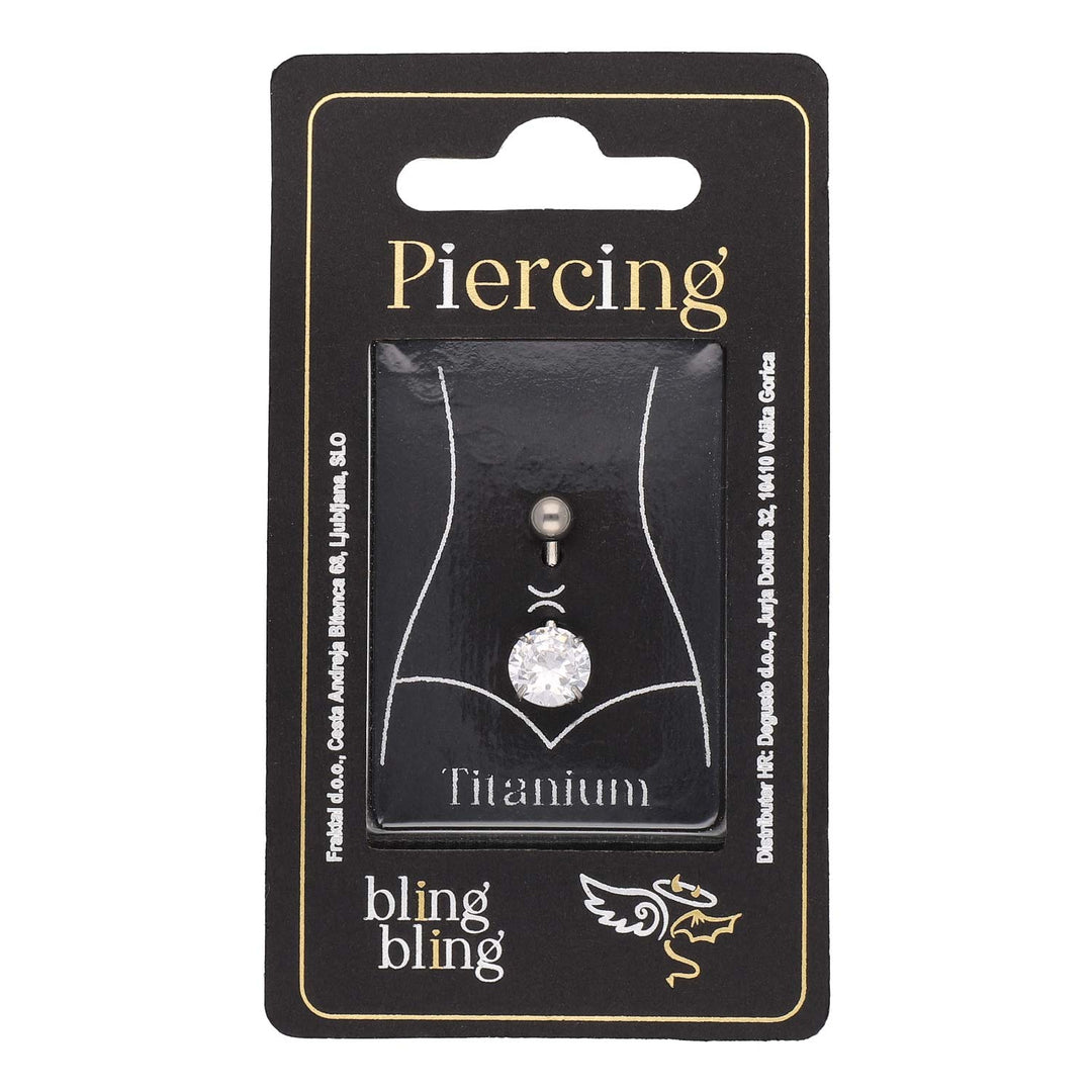 Piercing za Popek iz Titana