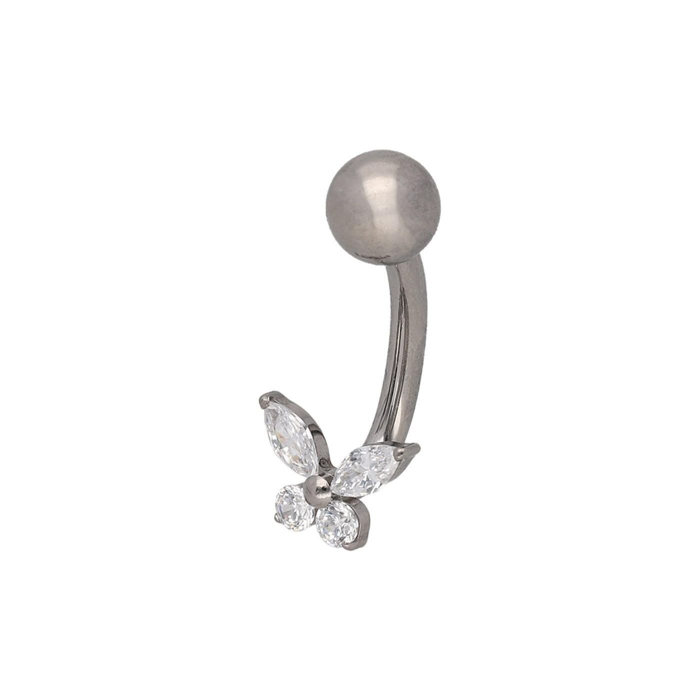 Piercing za Popek Metulj