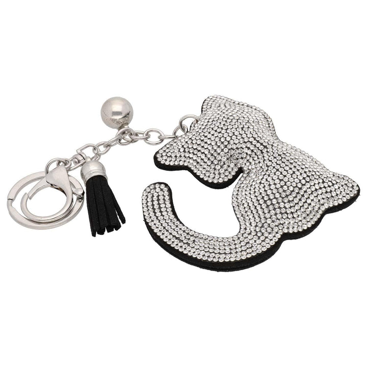 Obesek Za Ključe Maček S kristali - Fraktal