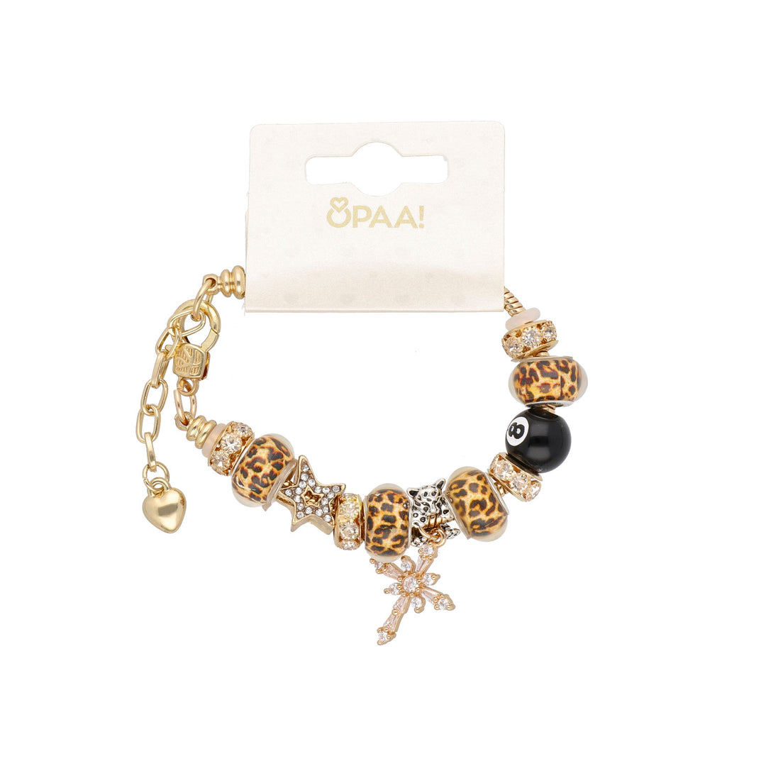 Zapestnica Charms Leopard