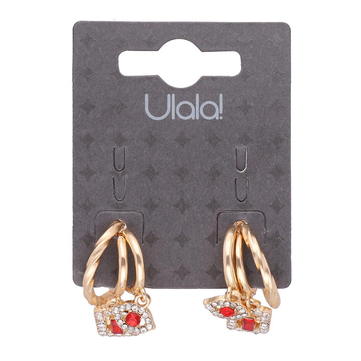 Uhani Zlati Set 3 Kos