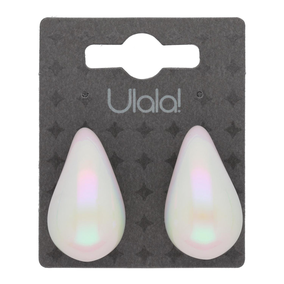 Uhani Teardrop Perla - Fraktal