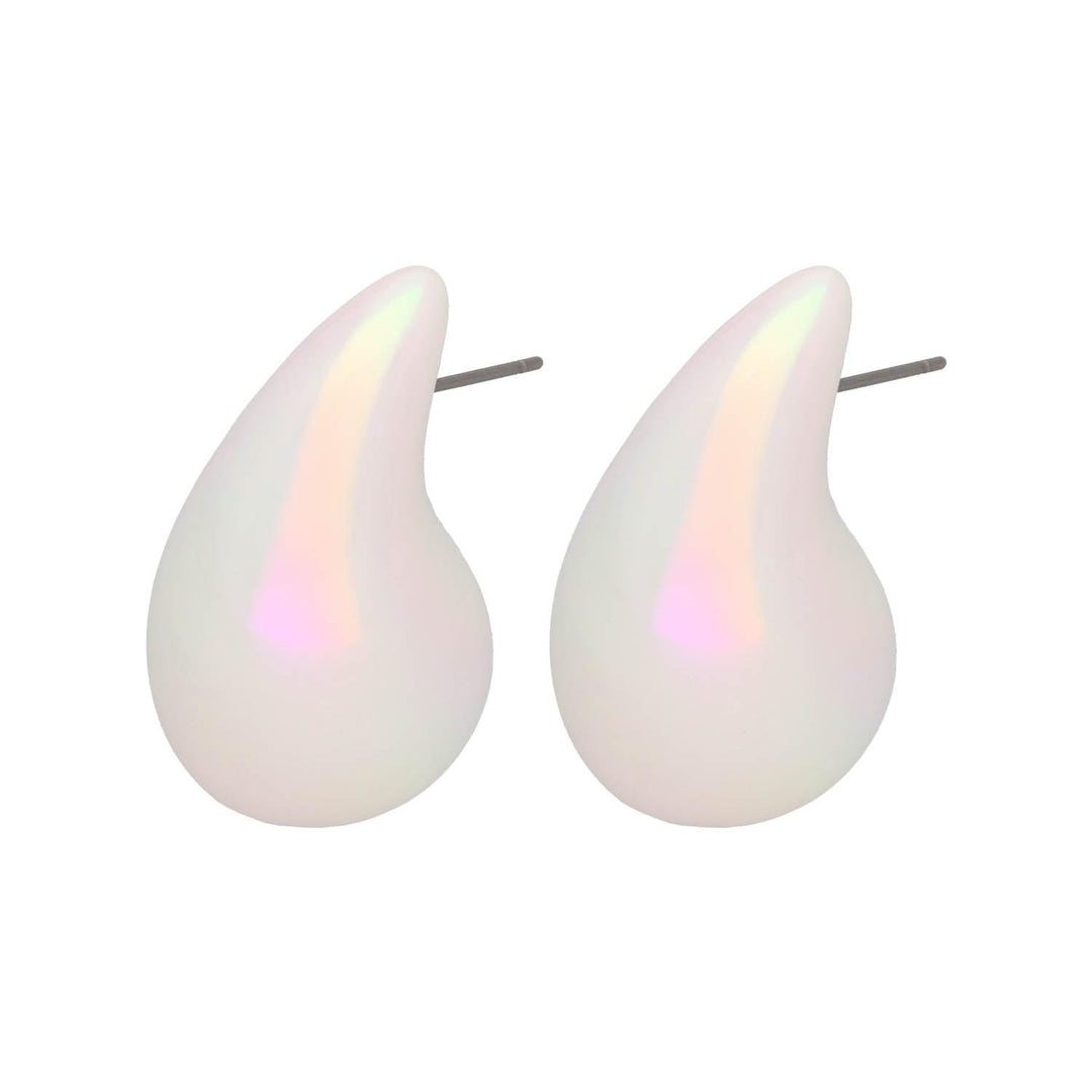 Uhani Teardrop Perla - Fraktal