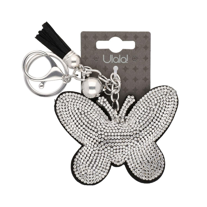 Obesek Za Ključe Metulj S Kristali - Fraktal
