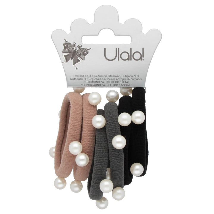 Elastike Za Lase Perle Set 6 Kos - Fraktal