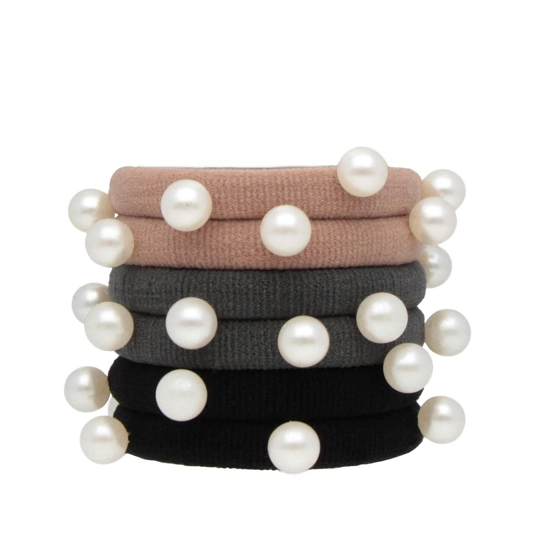 Elastike Za Lase Perle Set 6 Kos - Fraktal