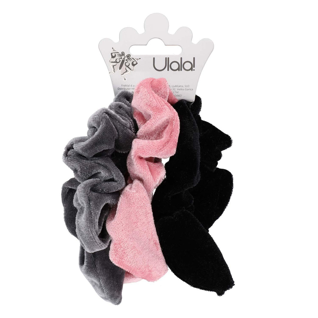Scrunchie Elastika Za Lase Set 3 Kos - Fraktal