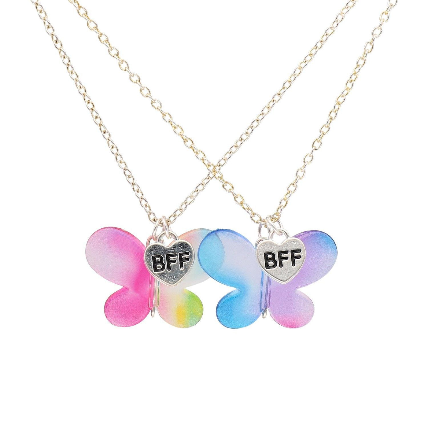 Verižica Best Friend Metulj Set 2 Kos - Fraktal