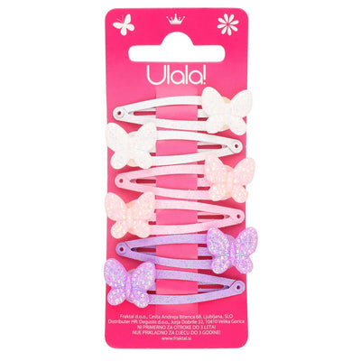 Sponka Za Lase Metulj 6 Kos - Fraktal