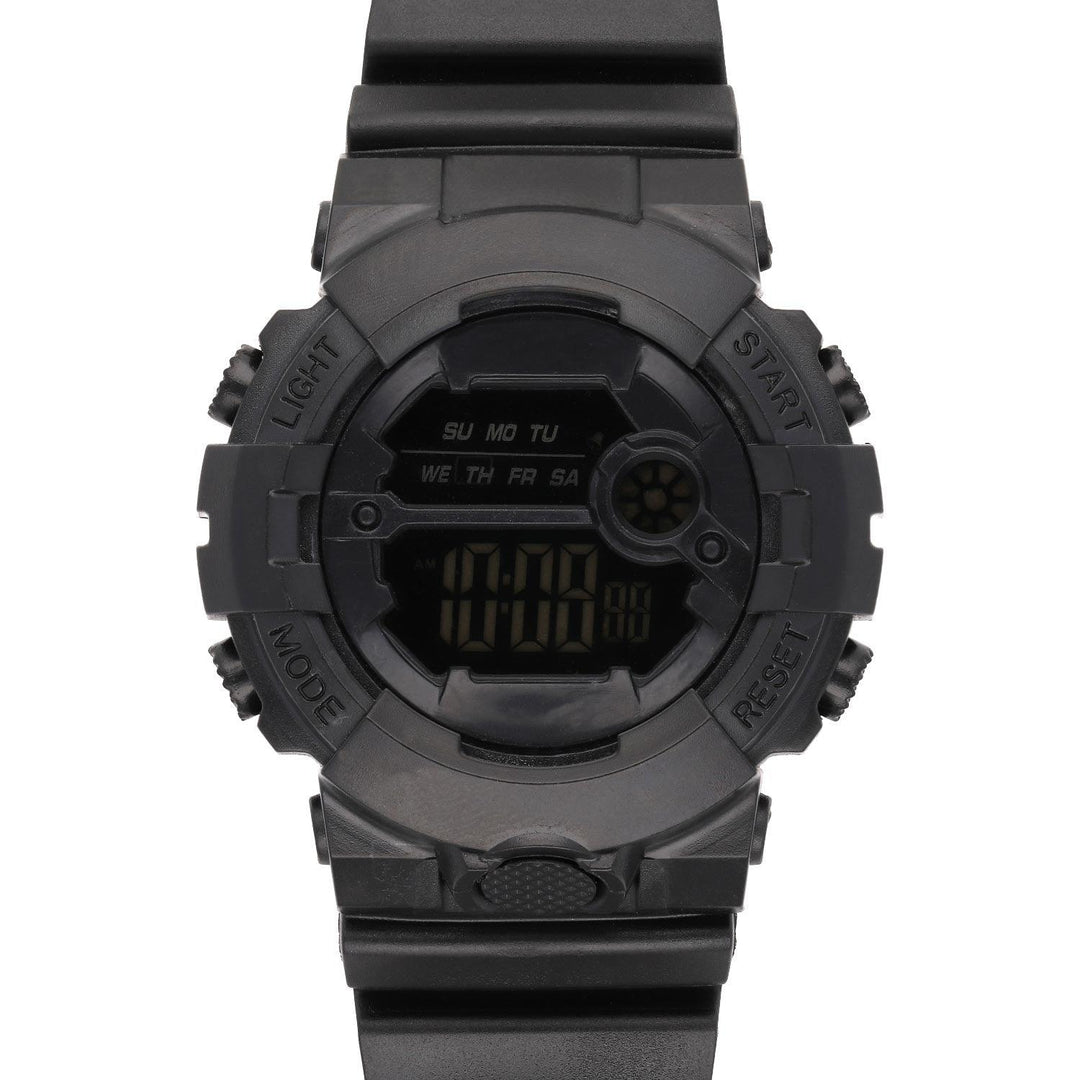 Ura Otroška Črna Digitalna 42 mm - Fraktal