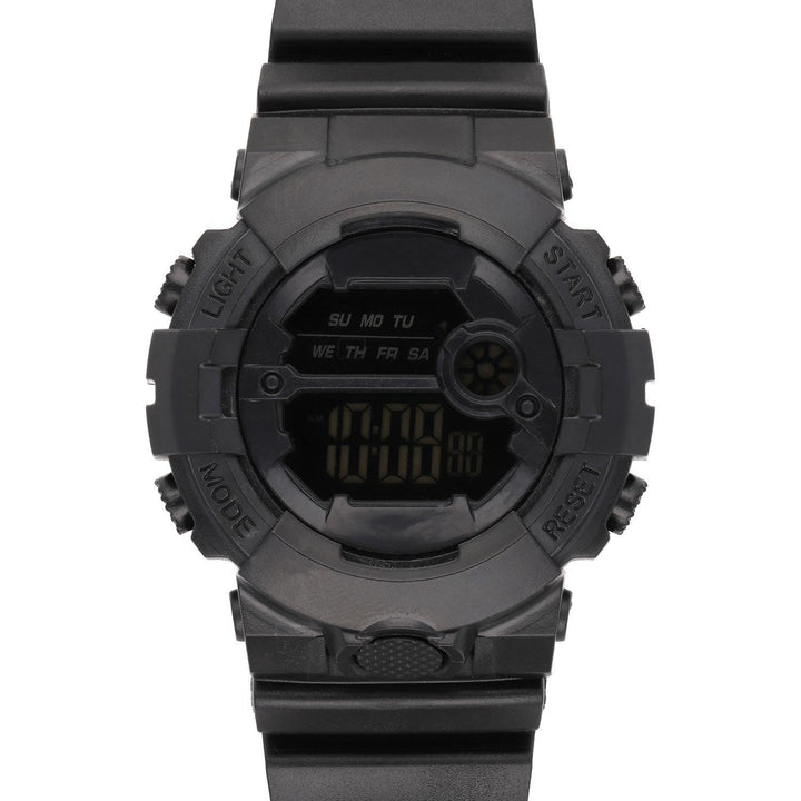 Ura Otroška Črna Digitalna 42 mm - Fraktal