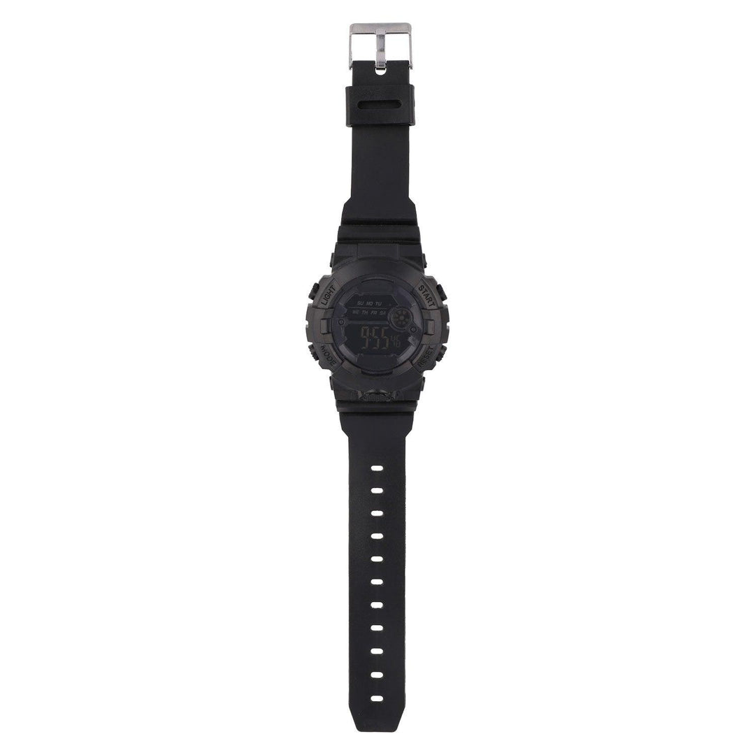 Ura Otroška Črna Digitalna 42 mm - Fraktal