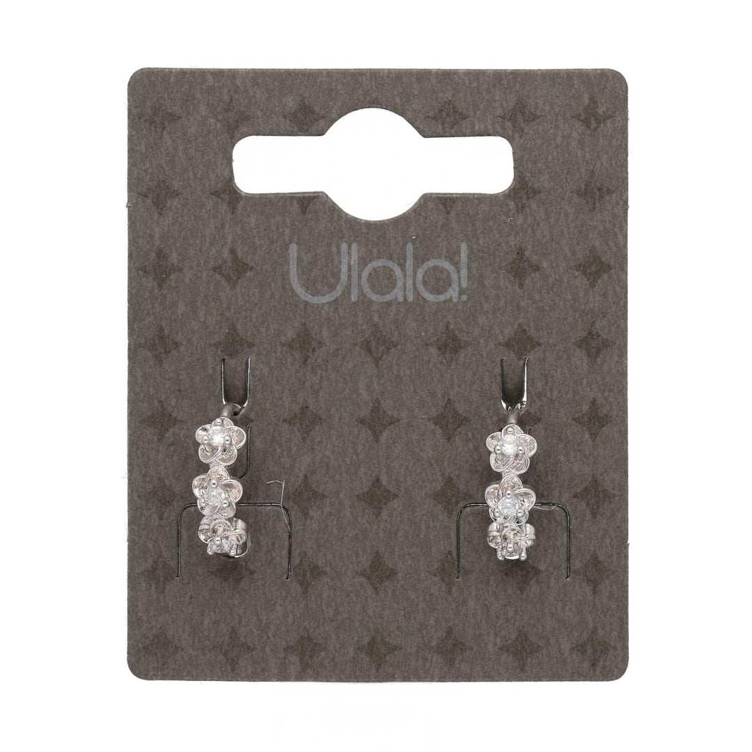 Uhani Mini Rinke Kristali - Fraktal