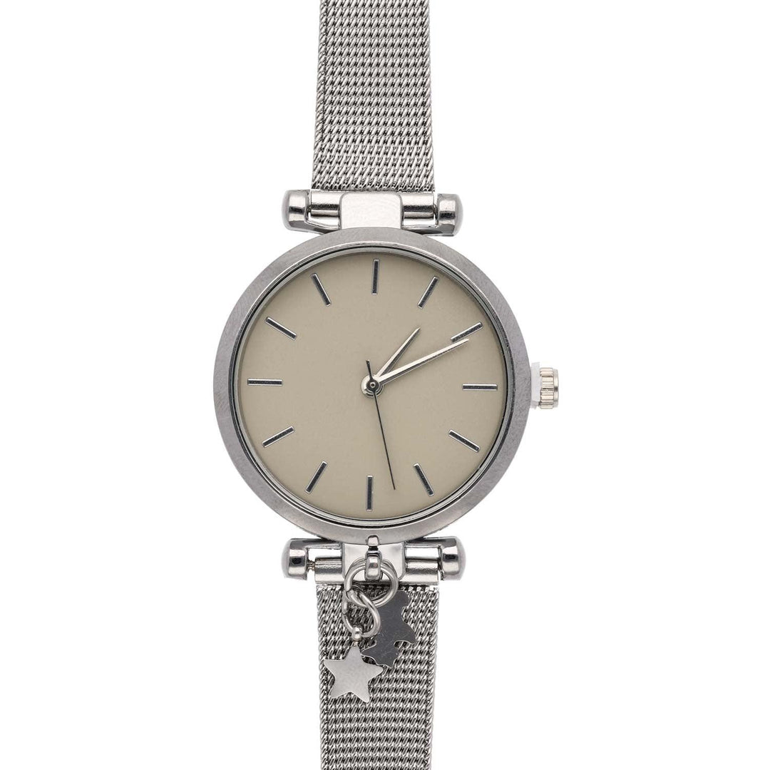 Ura Srebrna Quartz 30 mm - Fraktal