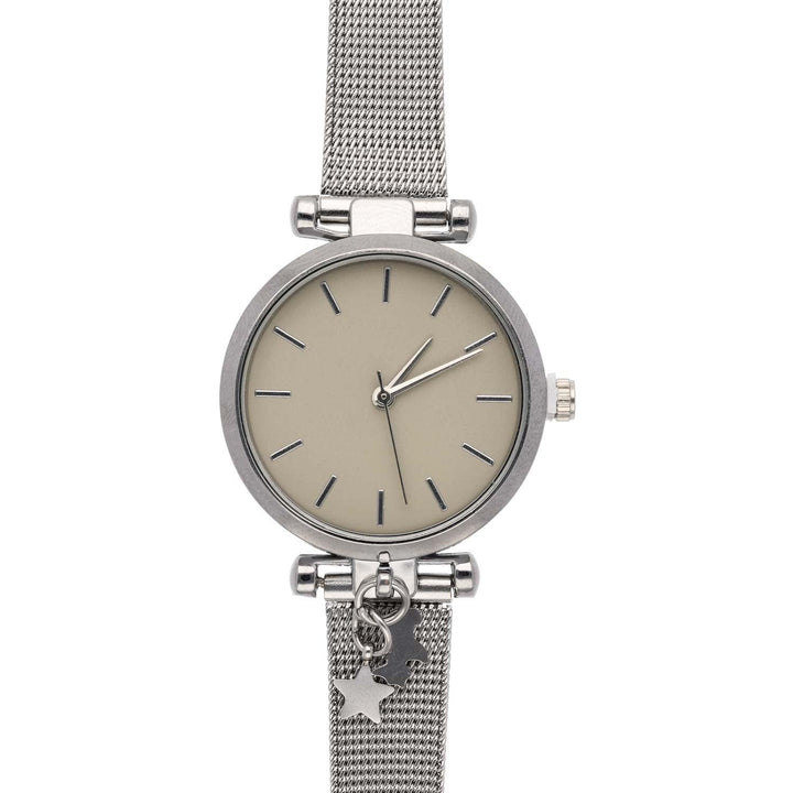 Ura Srebrna Quartz 30 mm - Fraktal