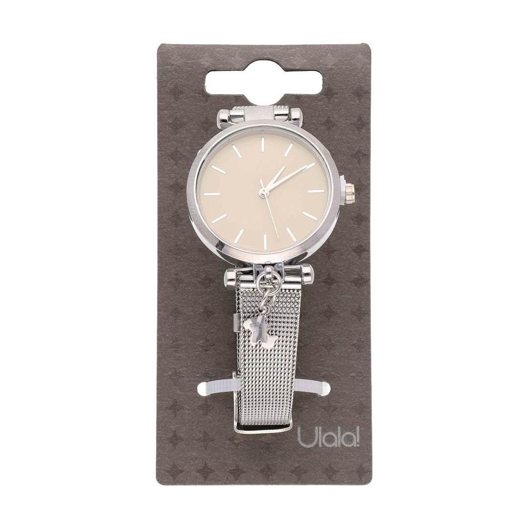 Ura Srebrna Quartz 30 mm - Fraktal