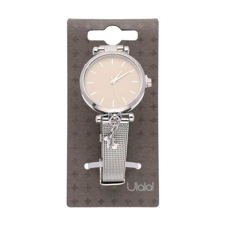 Ura Srebrna Quartz 30 mm - Fraktal