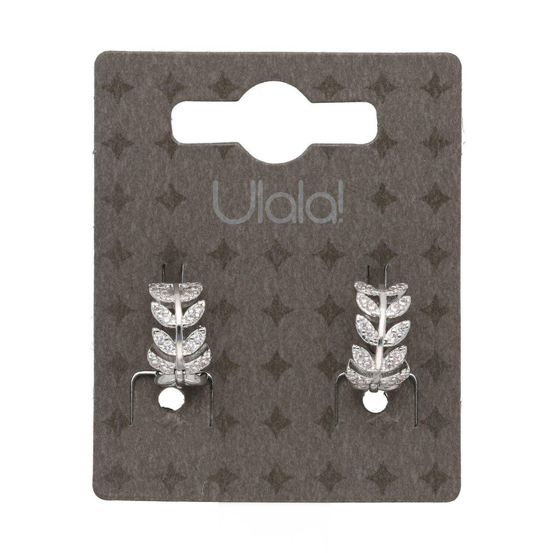 Uhani Listi S Kristali - Fraktal