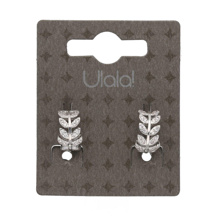 Uhani Listi S Kristali - Fraktal