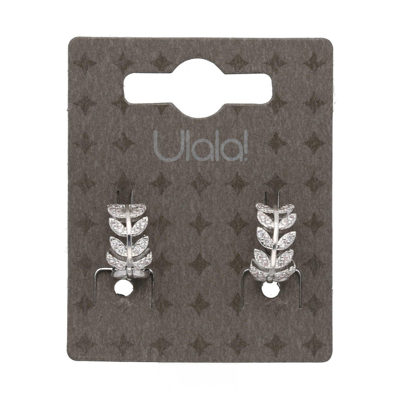 Uhani Listi S Kristali - Fraktal