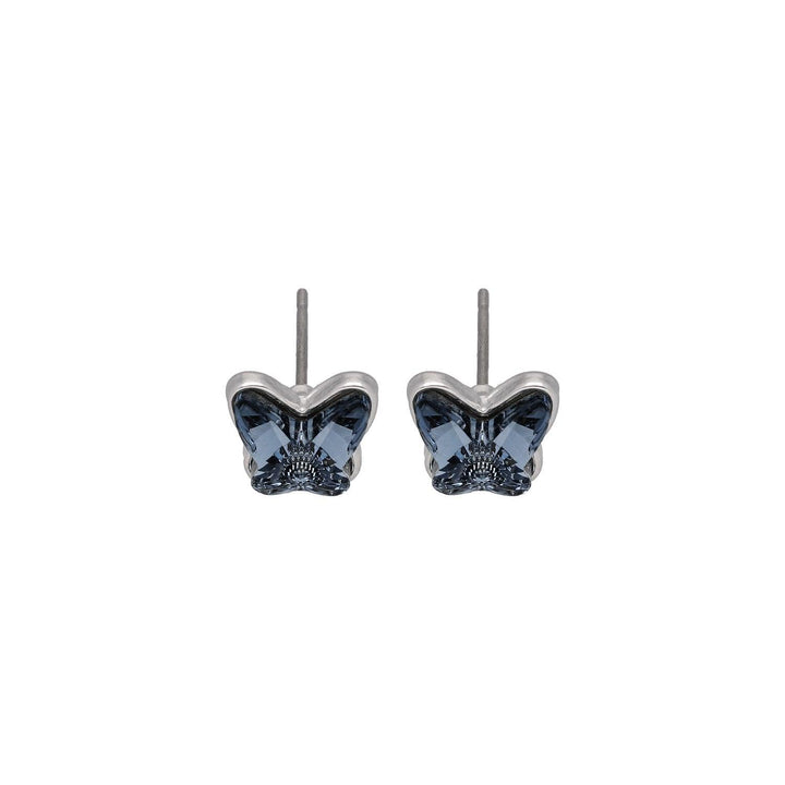 Uhani Metulj Swarovski Kristal - Fraktal