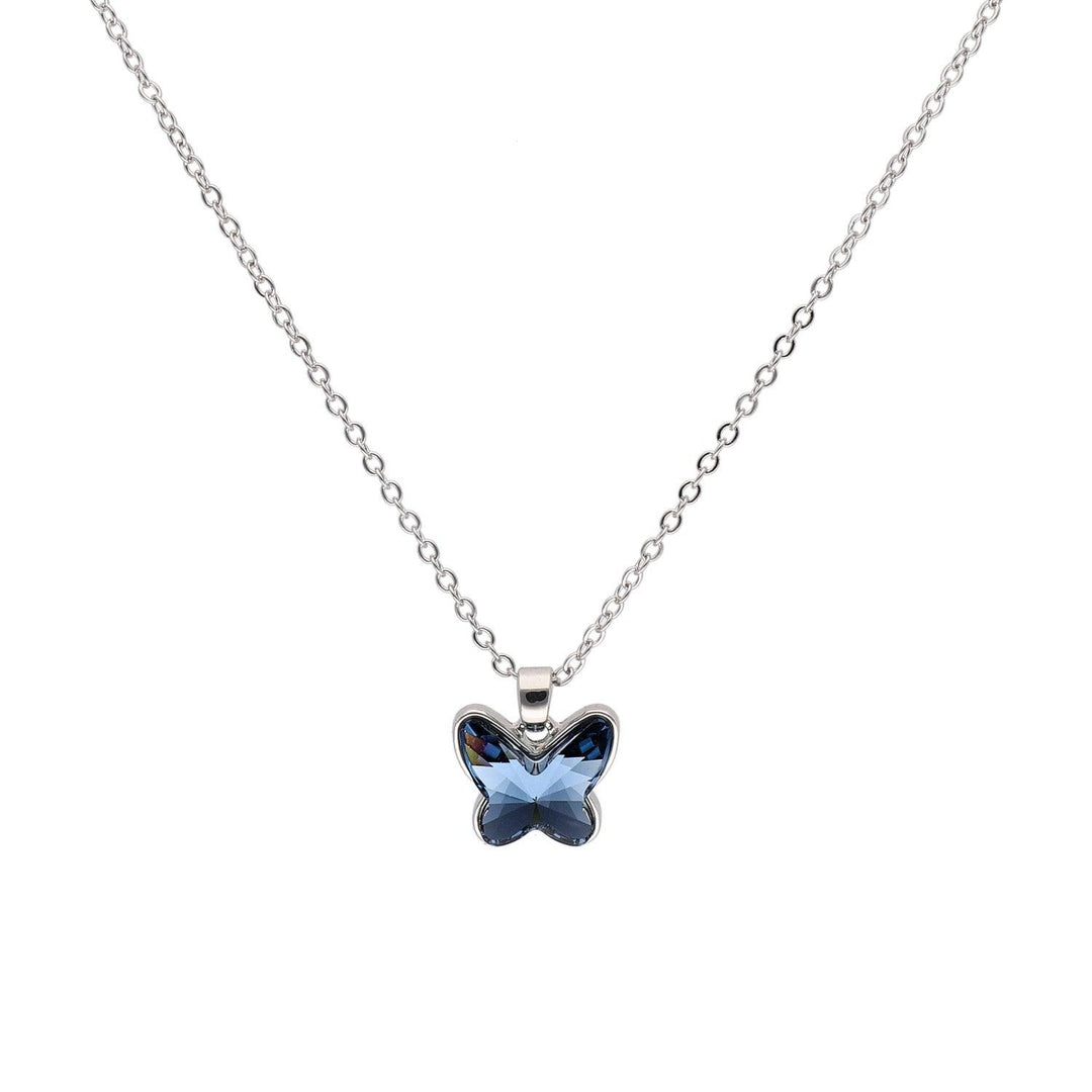 Verižica Metulj Swarovski Kristal - Fraktal