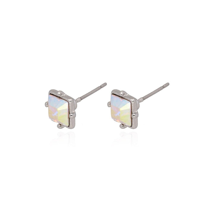 Uhani Swarovski Kristal Kvadratni - Fraktal