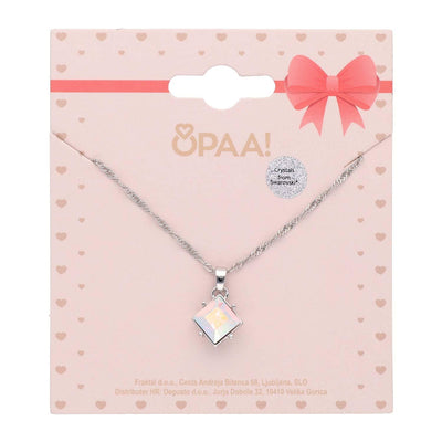 Verižica Swarovski Kristal - Fraktal