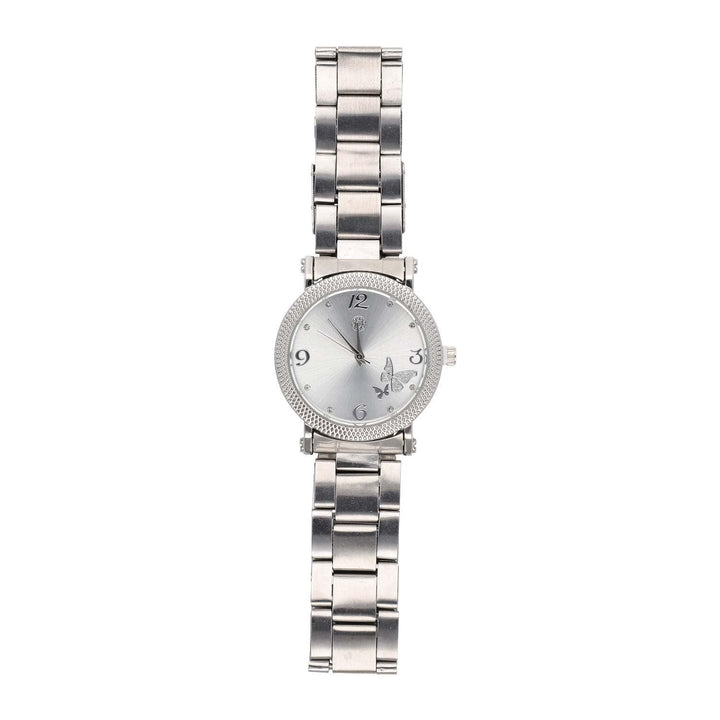Ura Srebrna Metulj 34 mm - Fraktal
