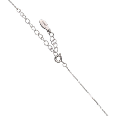 Verižica Krogla Swarovski Kristal Nerjaveče Jeklo - Fraktal