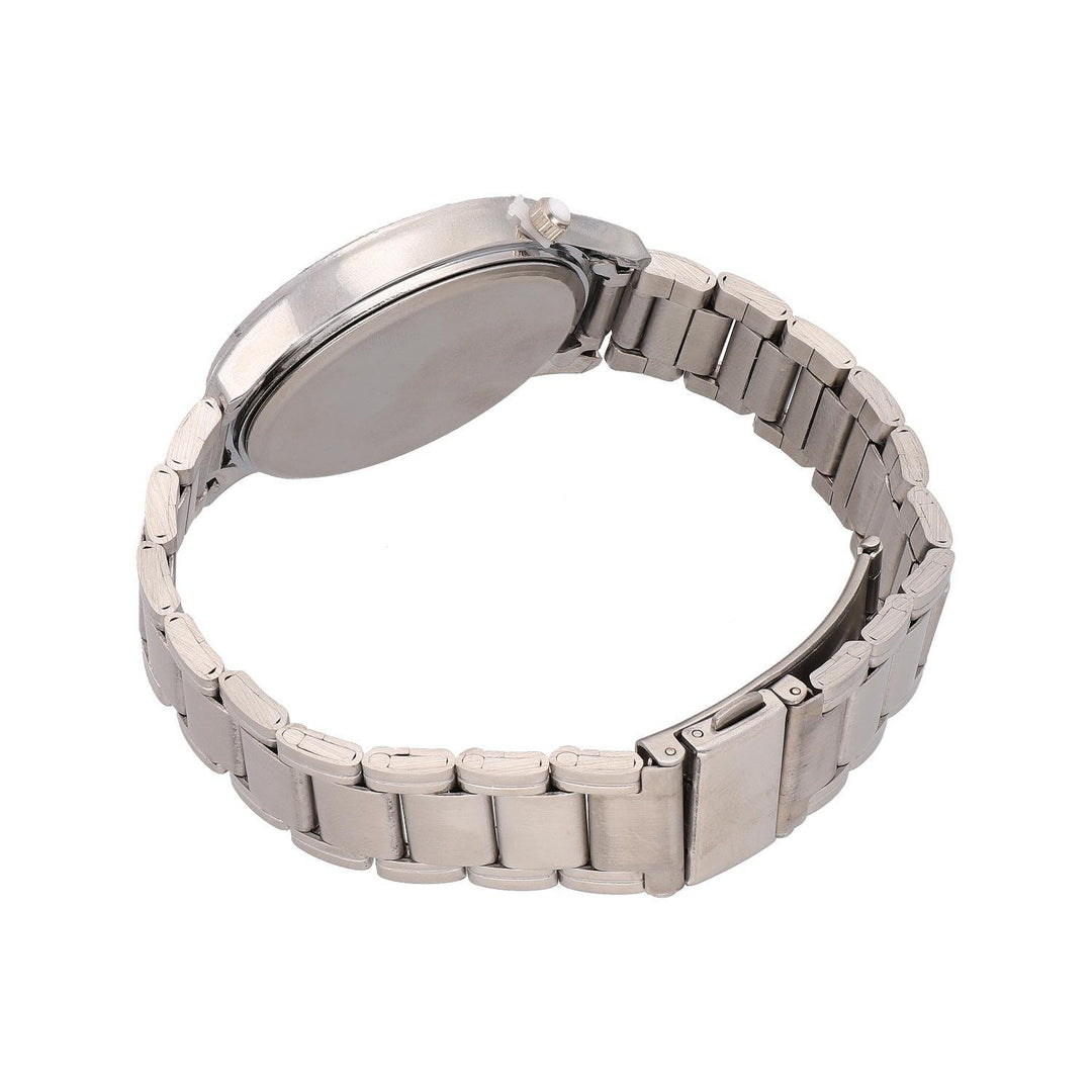 Ura Srebrna S Kristali Quartz 39 mm - Fraktal