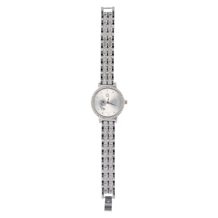 Ura Srebrna Vrtnica Quartz 35 mm - Fraktal
