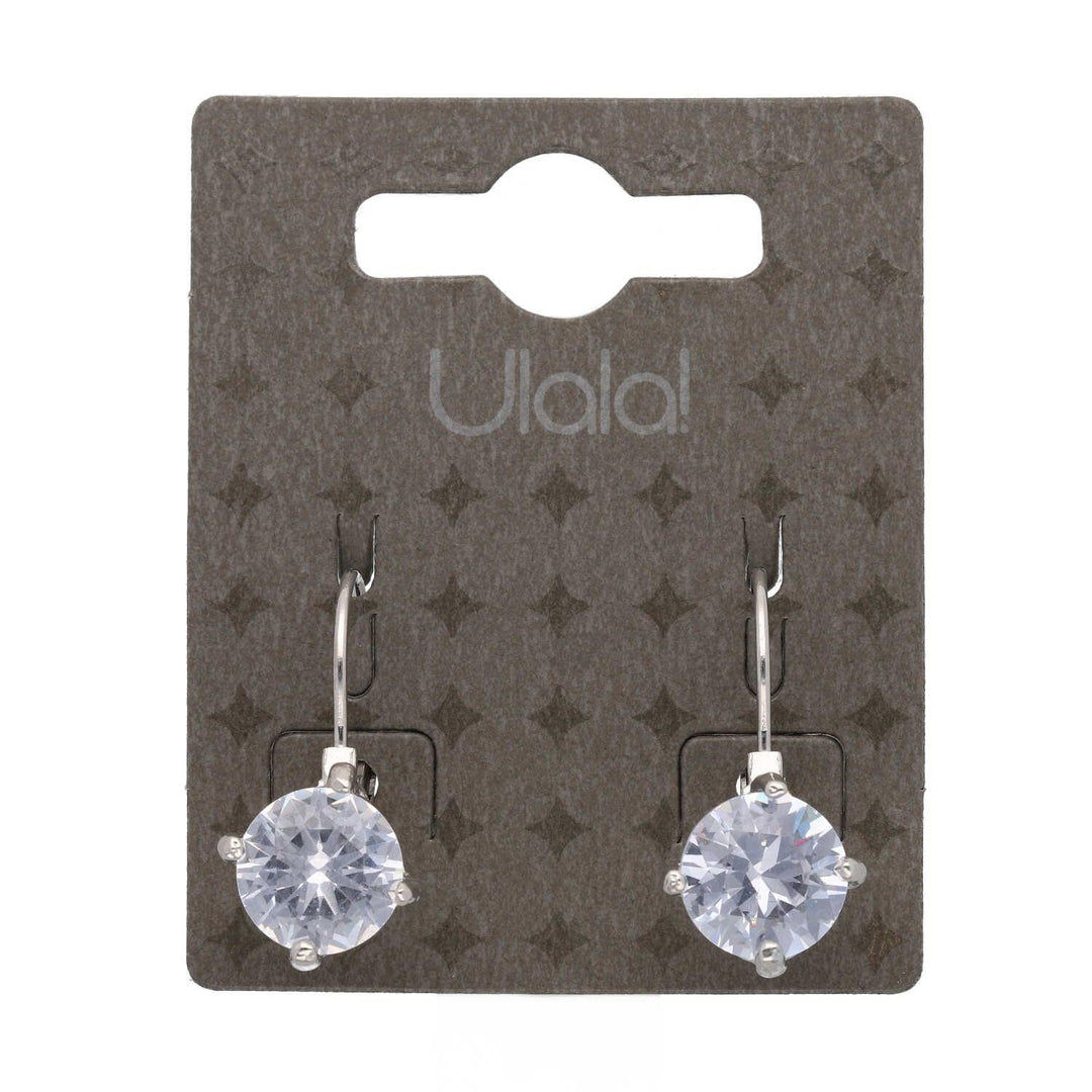 Uhani Kristal 1 cm - Fraktal