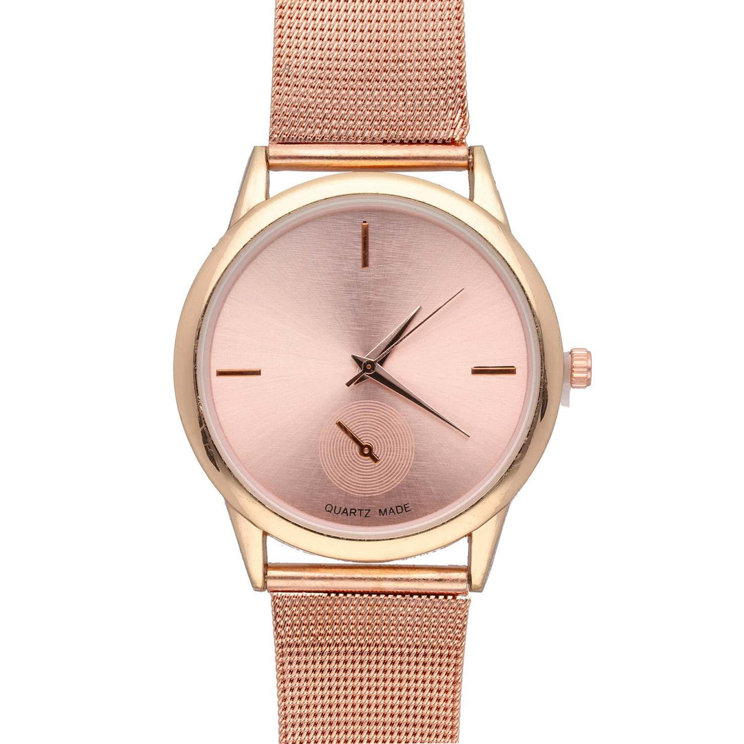 Ura Rožnato Zlata Quartz 39 mm - Fraktal