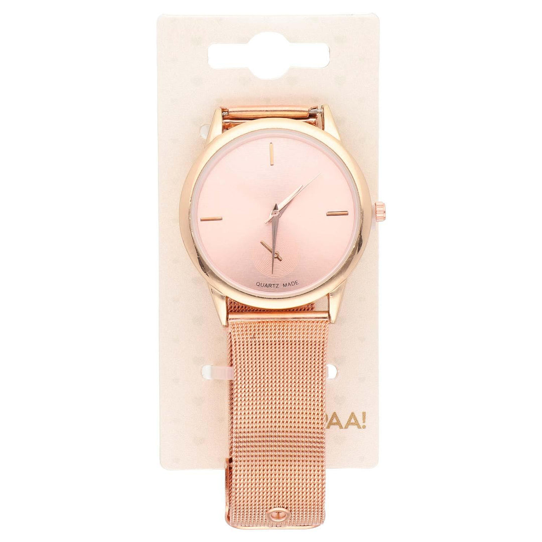 Ura Rožnato Zlata Quartz 39 mm - Fraktal