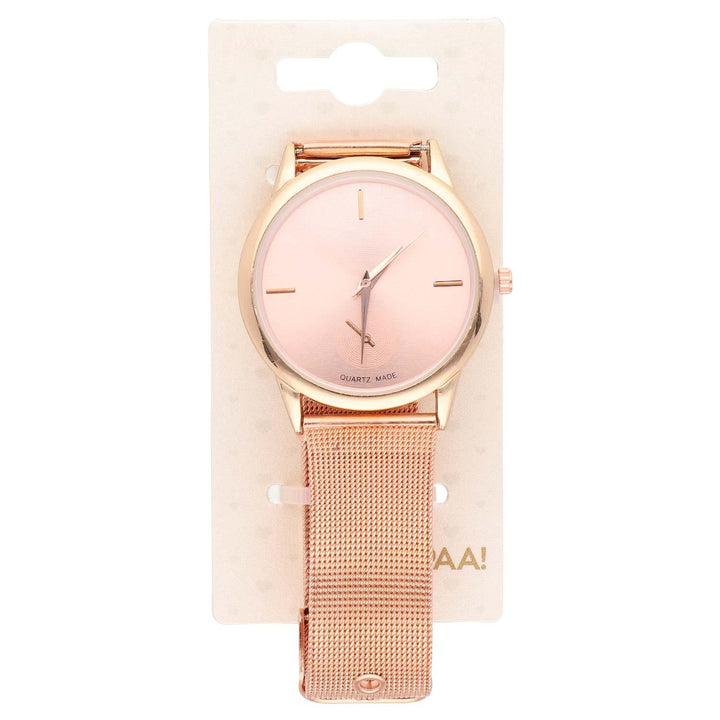 Ura Rožnato Zlata Quartz 39 mm - Fraktal