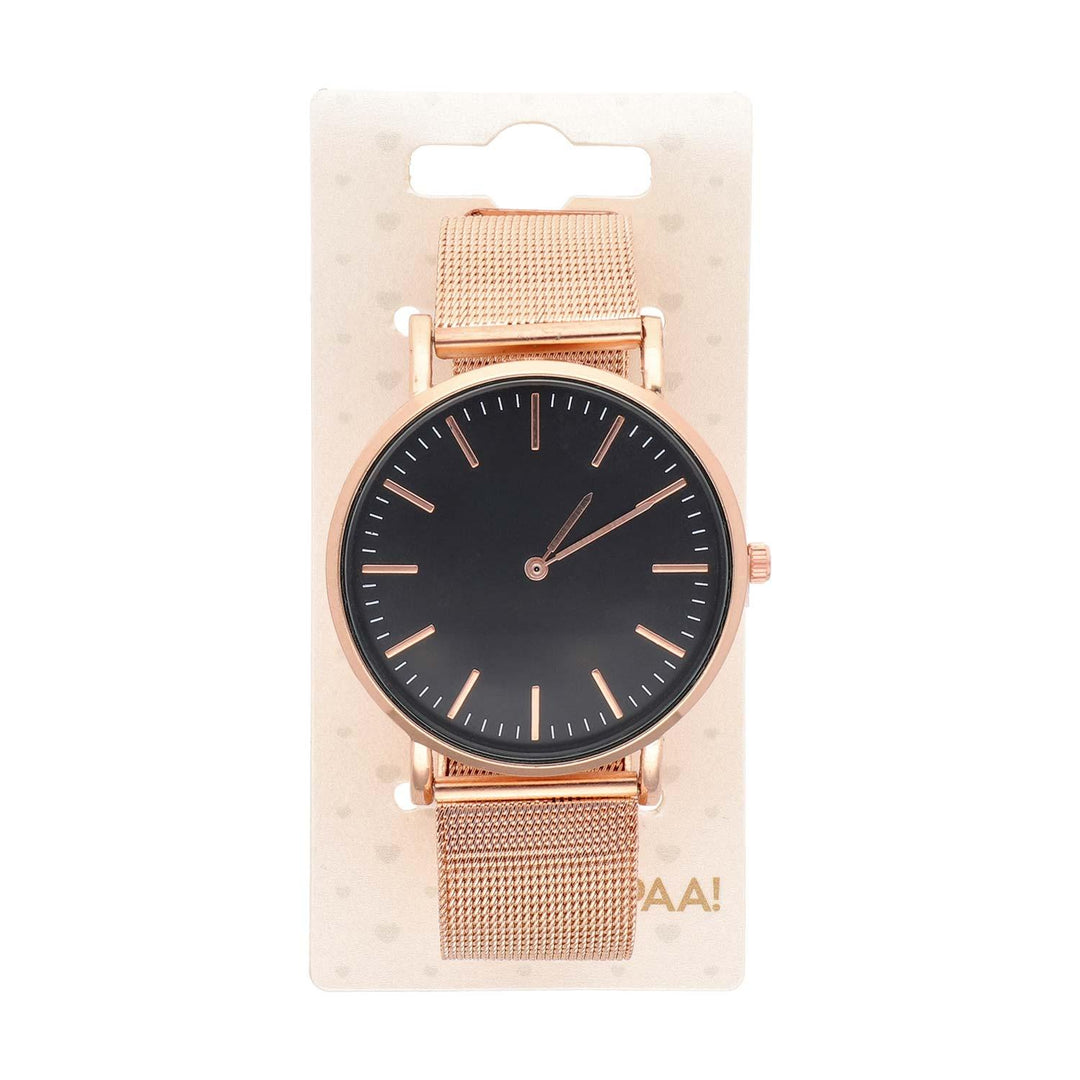 Ura Rožnato Zlata 40 mm - Fraktal