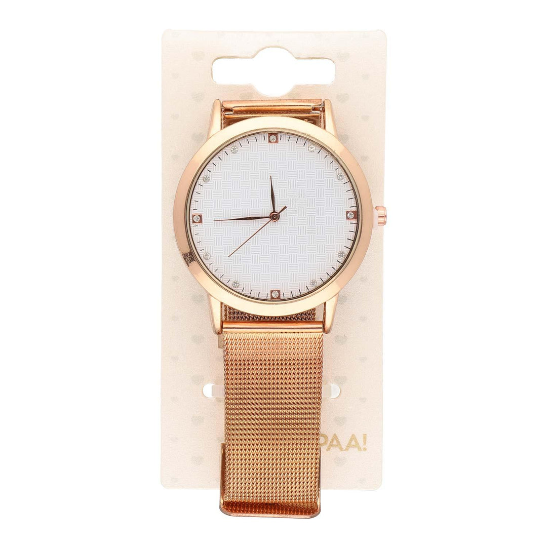 Ura Rožnato Zlata 39 mm - Fraktal