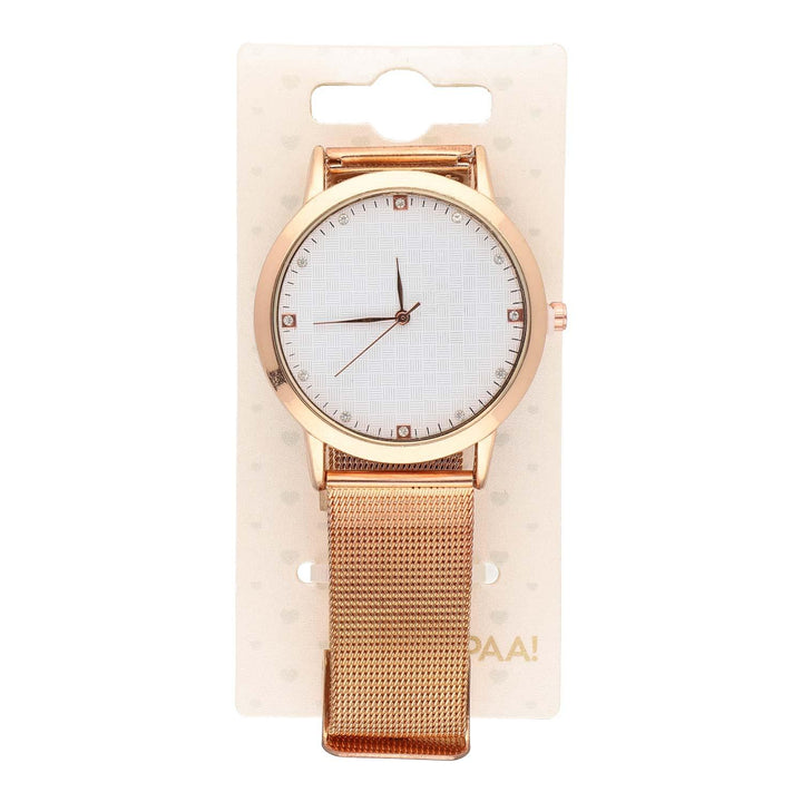 Ura Rožnato Zlata 39 mm - Fraktal