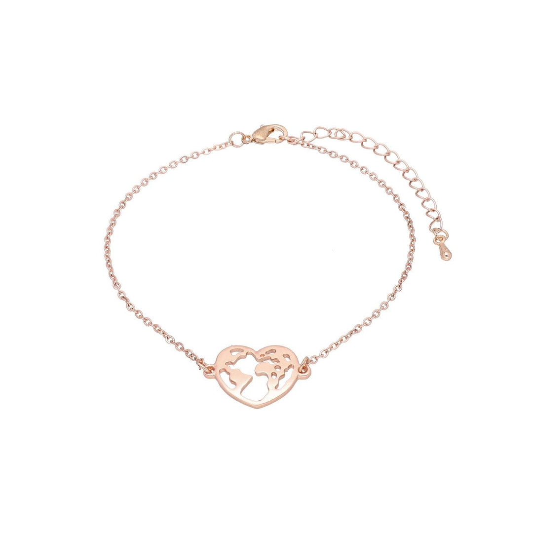 Set Zapestnice Roze Zlate Mix 5 Kos - Fraktal