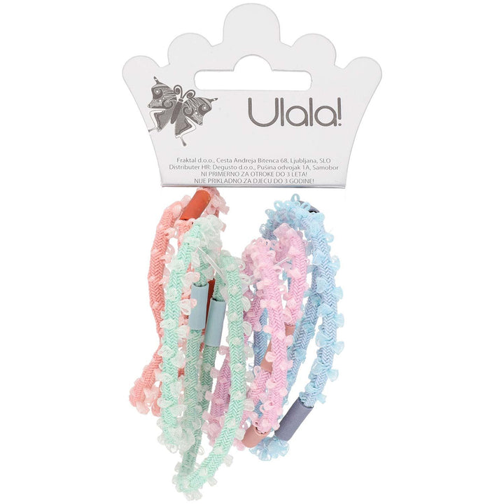 Elastika Za Lase Pastel Mix 8 Kos - Fraktal