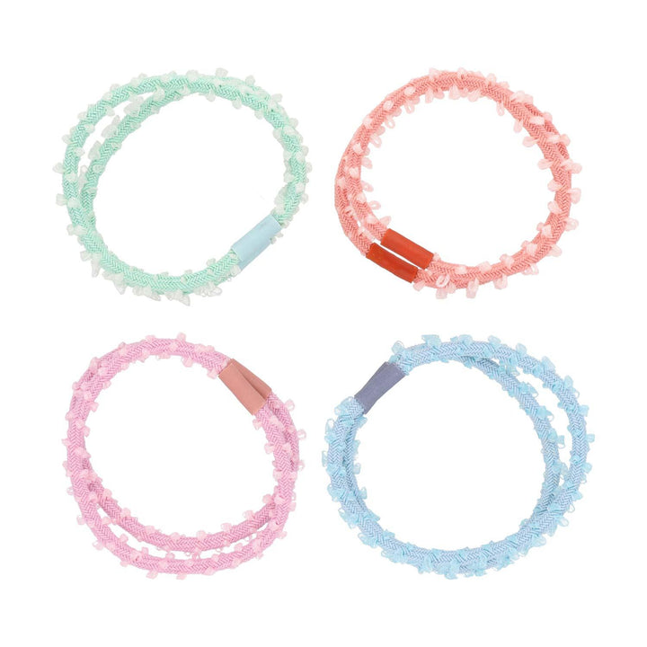 Elastika Za Lase Pastel Mix 8 Kos - Fraktal