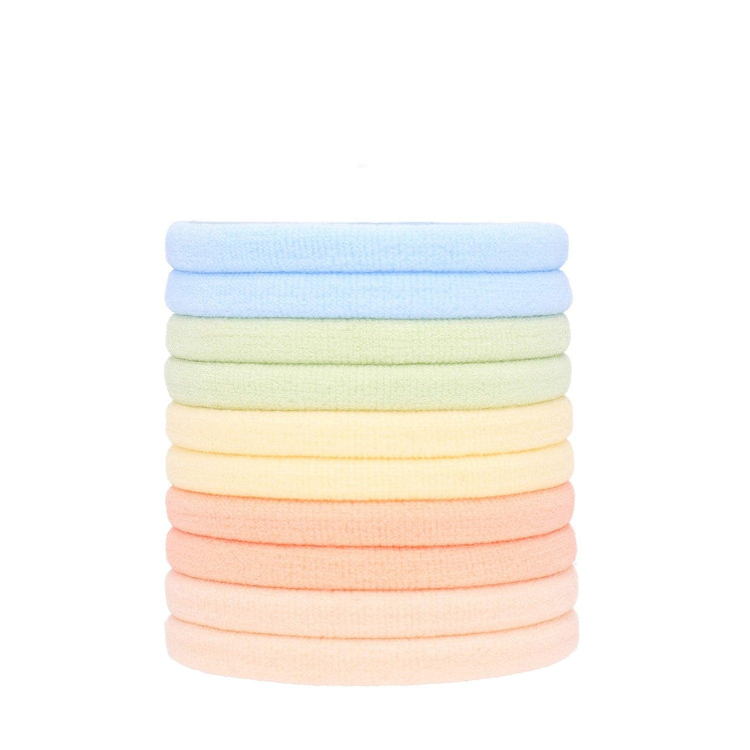Elastika Za Lase Pastel Mix Barve 10 Kos - Fraktal